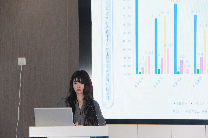 《幼儿园主题活动微课程开发与应用的实践研究》的课题负责人殷莹从